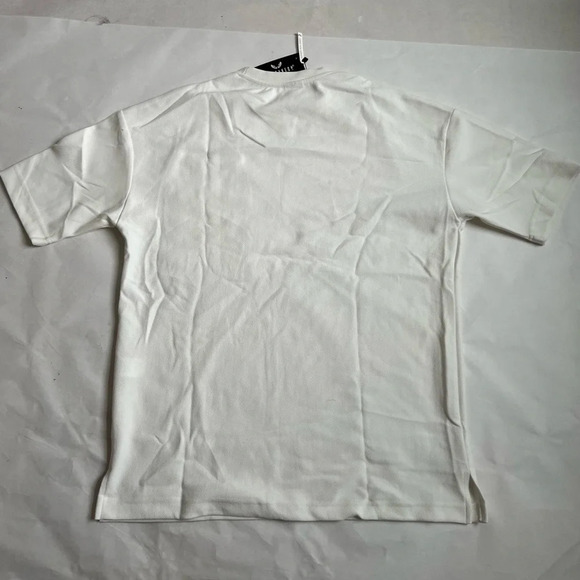 Men Ivory 2-Piece Set Short Sleeve T-Shirts (XL) and Shorts (L) Suits NWOT - Picture 6 of 16